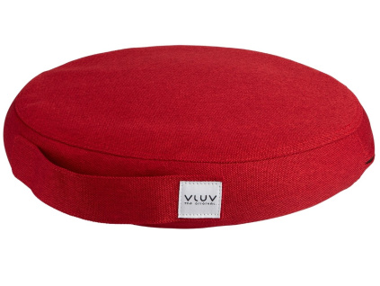 Červený balanční polštář VLUV PIL & PED LEIV 36 cm