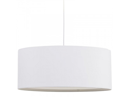 Bílé stínidlo Kave Home Santana 50 cm