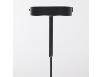 Černý plastový napájecí kabel Fulvia 1,5 m