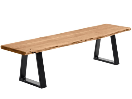 Akátová lavice Kave Home Alaia 140 cm
