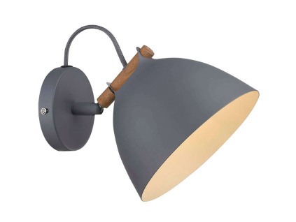 Kovové nástěnné světlo Arhus