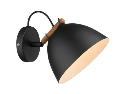 Kovové nástěnné světlo Arhus