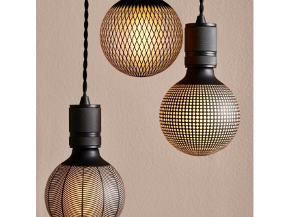 Designová žárovka Halo Design Print II. E27 6W