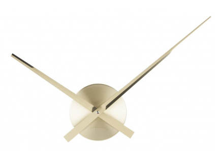 Zlaté nástěnné hodiny Pointer 28 cm