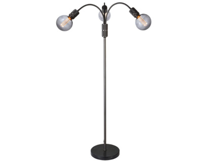 Kovová stojací lampa Halo 140 cm