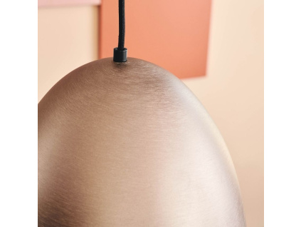 Černé kovové závěsné světlo Halo Design The Classic 20 cm