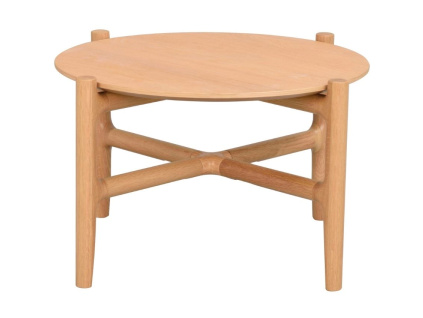 Dubový konferenční stolek ROWICO HOLTON 55 cm