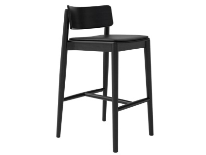 Černá buková barová židle Dante 66 cm