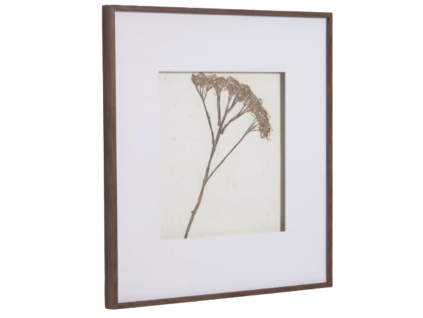 Obraz Kave Home Pasacale 50 x 50 cm s motivem květiny