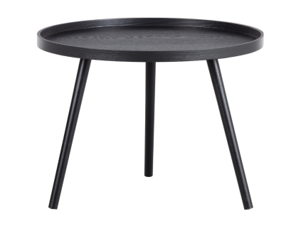 Černý dřevěný konferenční stolek Mireli 60 cm