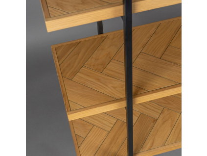 Dubový regál DUTCHBONE Class 146 x 140 cm
