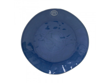 Modrý kameninový talíř COSTA NOVA NOVA 27cm