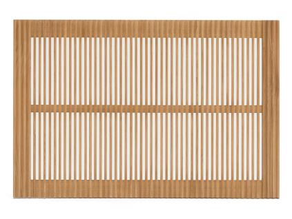 Dubové čelo k posteli Kave Home Beyla 105 x 70 cm