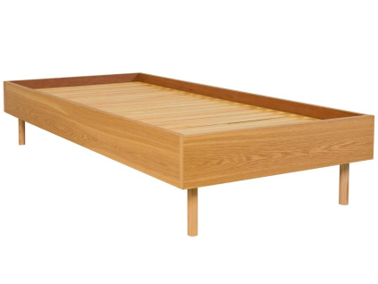 Přírodní dřevěná dětská postel Quax Hai-No-Ki 90 x 200 cm