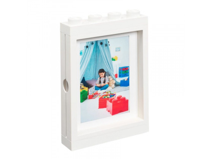 Bílý fotorámeček LEGO® Storage 27 x 19 cm