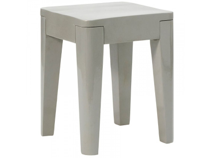 Šedá mangová stolička Molon 46 cm