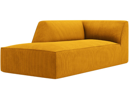 Manšestrová lenoška Ruby 181 cm, levá