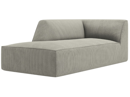 Manšestrová lenoška Ruby 181 cm, levá