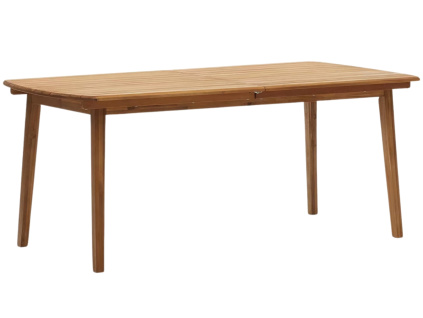 Akátový zahradní rozkládací jídelní stůl Kave Home Thianna 180/240 x 90 cm