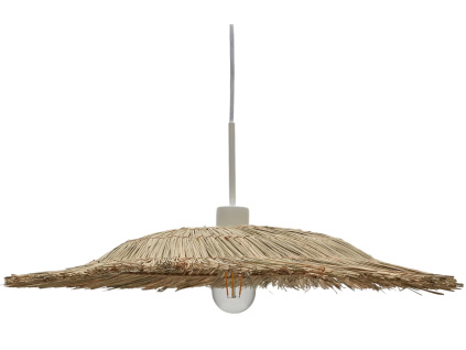 Stínidlo Kave Home Gualta 62 cm z přírodních vláken