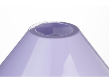 Fialová kovová stolní lampa ZUIVER WONDERS