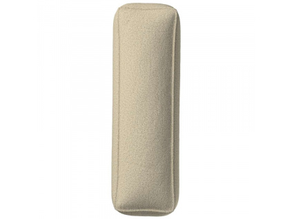 Béžový bouclé polštář písmeno I 40 cm