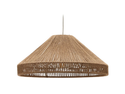 Jutové stínidlo Kave Home Pontos 45 cm