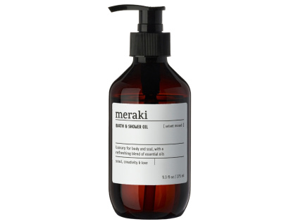 Koupelový a sprchový olej Meraki Velvet Mood 275 ml