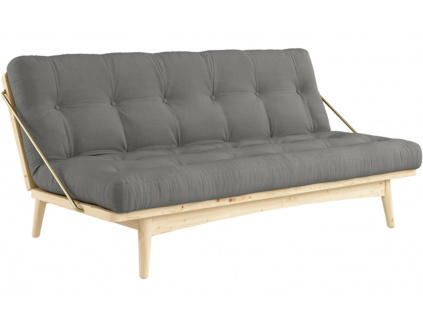 Šedá trojmístná rozkládací pohovka Karup Design Folk 190 cm