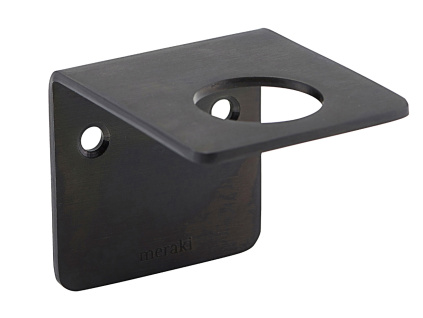 Černý kovový nástěnný držák Meraki Supply 5,8 x 5,8 cm