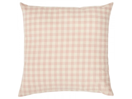 Růžový bavlněný povlak na polštář Yanil Kave Home 45 x 45 cm