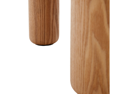 Dřevěný jídelní stůl Kave Home Mailen 120 cm