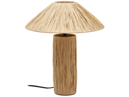 Přírodní stolní lampa Kave Home Samse