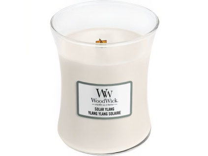 Střední vonná svíčka Woodwick, Solar Ylang