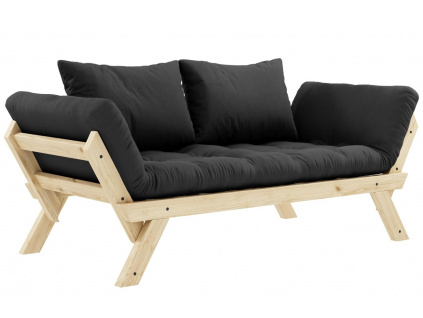 Tmavě šedá dvoumístná rozkládací pohovka Karup Design Bebop 174 cm