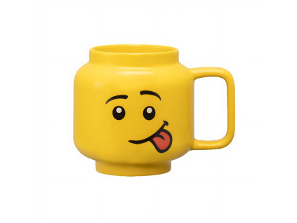 Žlutý keramický hrnek LEGO® Silly 255 ml