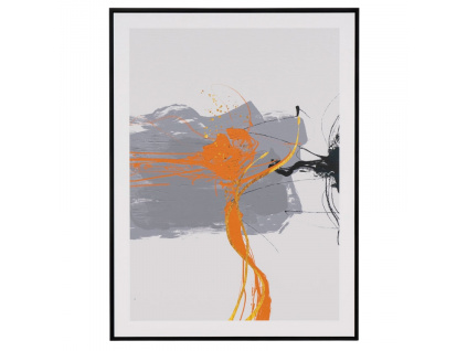 Abstraktní obraz Somcasa Orange III. 80 x 60 cm