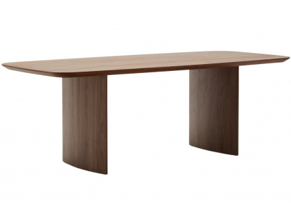 Ořechový jídelní stůl Kave Home Litto 240 x 100 cm