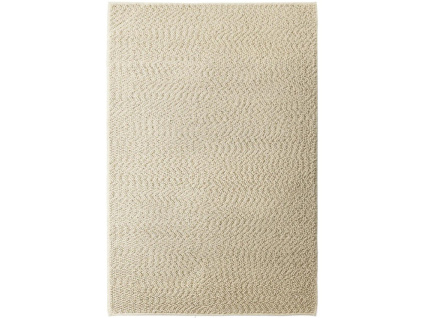 Bílý vlněný koberec AUDO GRAVEL 200 x 300 cm