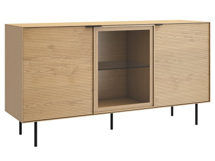 Dubová komoda Somcasa Tulsa 160 x 45 cm