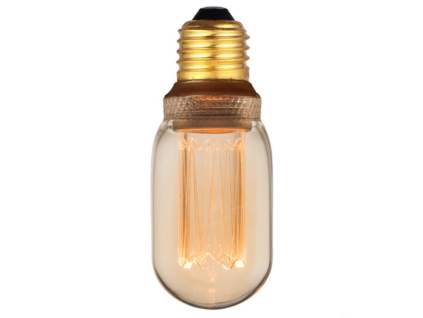 Jantarově hnědá žárovka Halo Design COLORS Dim LED Compact E27