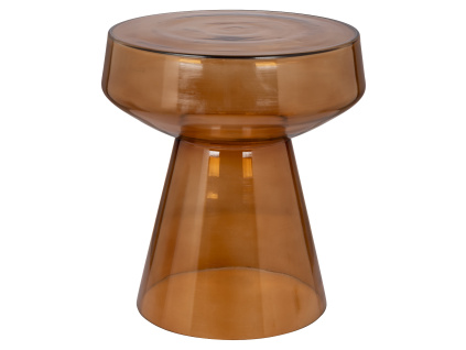 Skleněný odkládací stolek Bowen 39 cm