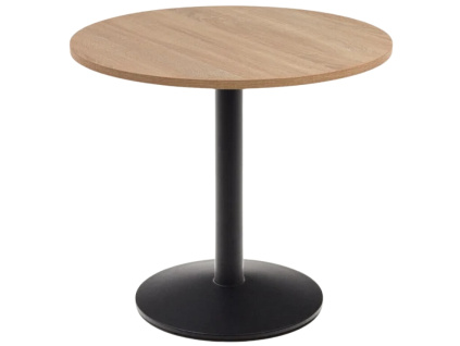 Přírodní bistro stolek Kave Home Esilda 90 cm