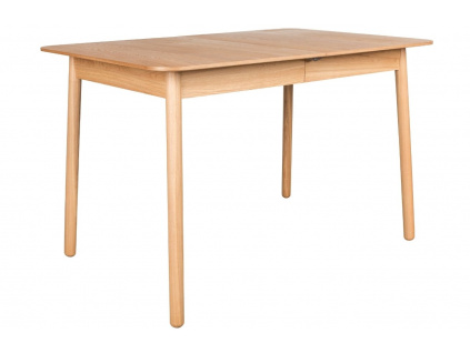 Jasanový rozkládací jídelní stůl ZUIVER GLIMPS 120/162x80 cm