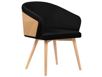 Sametová jídelní židle Tucan