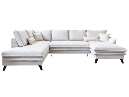 Rozkládací pohovka Charming Charlie 302 cm, levá