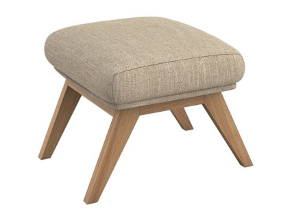 Béžová čalouněná podnožka FLEXLUX ADRIA II 54 x 41 cm