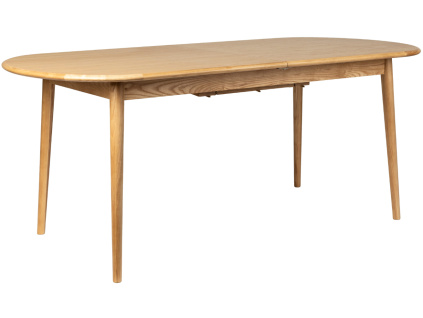 Dubový rozkládací jídelní stůl ZUIVER TWIST 180/240 x 90 cm