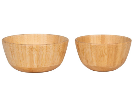 Set dvou bambusových misek Candimala 13/15 cm
