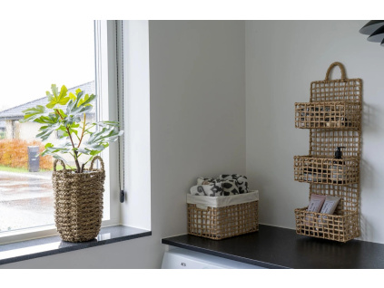 Set tří květináčů z přírodních vláken Hueris 28/32/37 cm